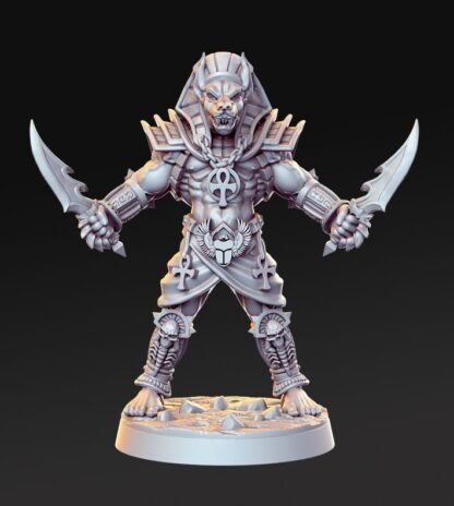 Anubis Warrior with 2 Daggers