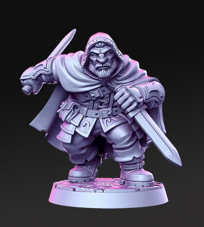 Orwin the Dwarf Rogue