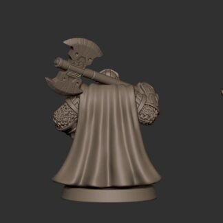 Uddir Thunderaxe the Dwarf Fighter