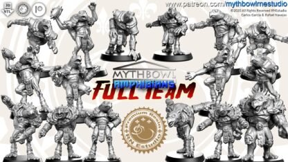 Mythbowl Team - Amphibians - Lizard men