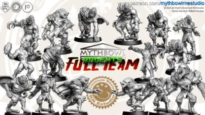 Mythbowl Team - Rodents - Skaven