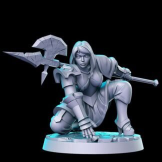 Fantasy Miniature - Space Sisters - Monja 18 - Printed