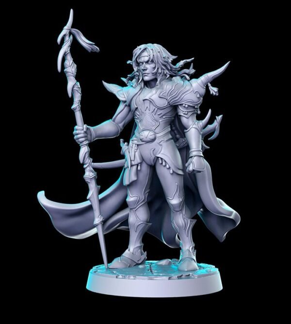 Fantasy Miniature - Cecil - Printed