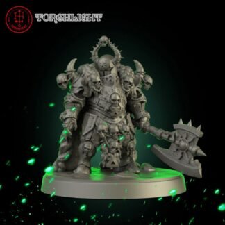 Fantasy Miniature -Chaos Warrior - Printed