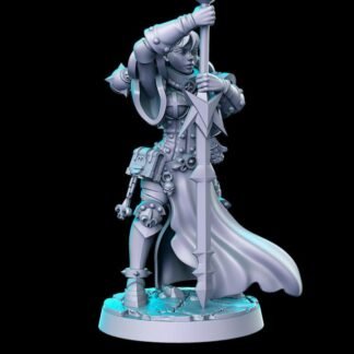 Fantasy Miniature - Space Sisters - Monja 23 - Printed