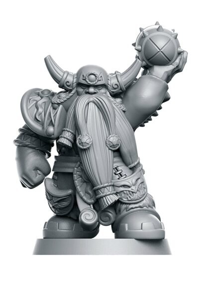 Fantasy Football - "Mountain" Dwarves - Full Team, 16 models - Painted (see note) Standard - Image 3