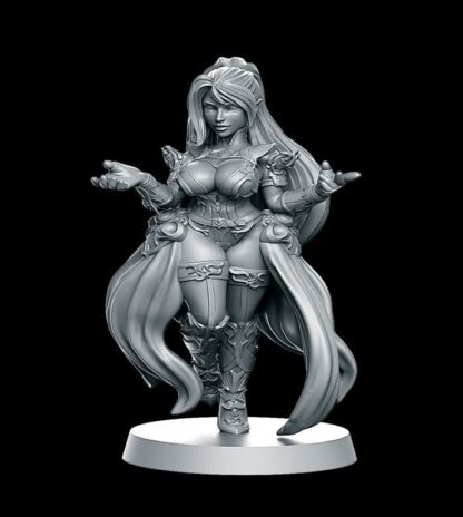 Fantasy Football - "Lure" Dark Elves - Full team, 16 models! - Player O Team/Primed/Basic - Image 9