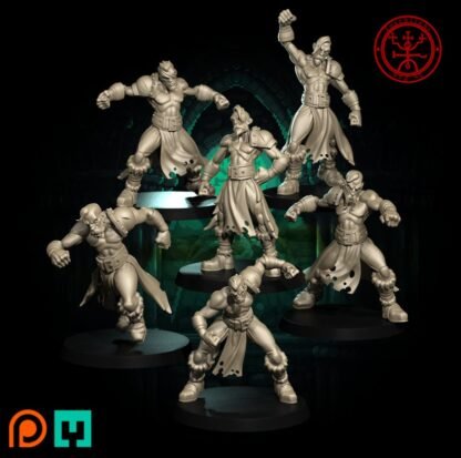 Fantasy Football - The Imperial Circus - Imperial Nobility - - Unprimed/Unpainted Standard Bases - Image 2