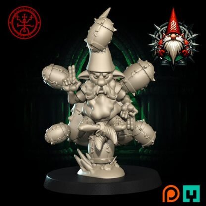 Fantasy Football - Gnome Wrecklers (Gnomes) - Full Team 16 - Unprimed / Unpainted Standard Bases - Image 6