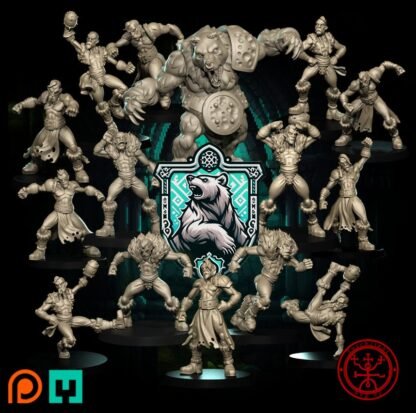 Fantasy Football - The Imperial Circus - Imperial Nobility - - Unprimed/Unpainted Standard Bases - Image 6