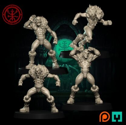 Fantasy Football - The Imperial Circus - Imperial Nobility - - Unprimed/Unpainted Standard Bases - Image 4