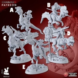 Parasaurus Lancers C - Lizardmen - Ghamak