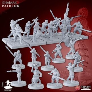 Empire Infantrymen Spearmen - Ghamak