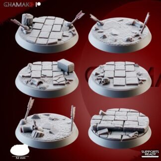 Gate Custodes Round Bases 32mm- Ghamak