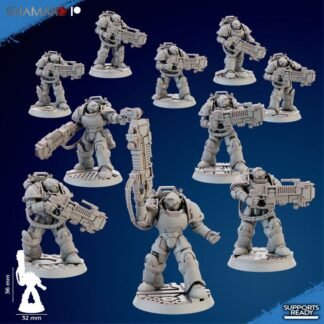 Plasma Devastator - Heavy - Set of 10- Ghamak
