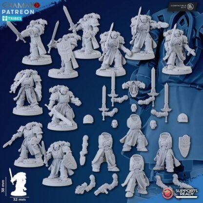 Vengeful Angels Veterans - Set of 10 - Ghamak