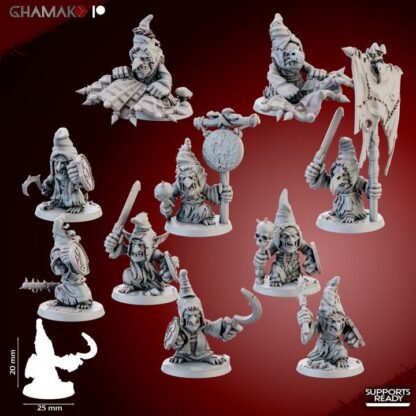 Death Caps - Set of 10 - Ghamak
