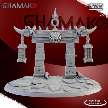 Nezumi Clans Oval Base 90x52mm - Ghamak