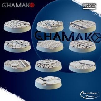 Ironkin Round Bases 25mm  - Ghamak