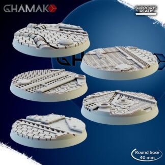 Ironkin Round Bases 40mm - Ghamak