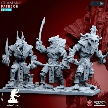 Nomarch Guardians with Twin Blades