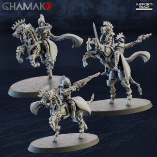 Martian Equestrians - Set of 3