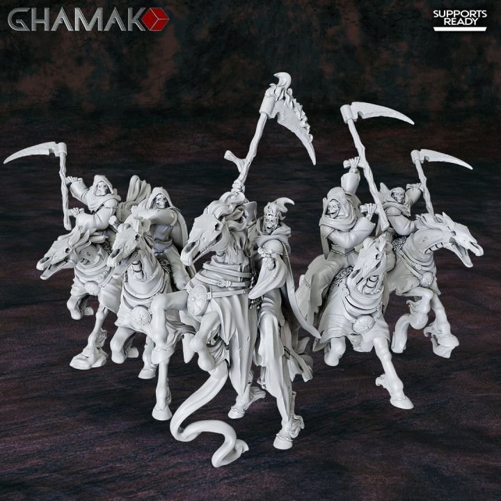 Kosheivs - Skeleton Cavalry Squad - Set of 5