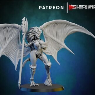Dark Elda 3 Harpy Pin Up - Ghamak