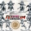 Fantasy Football - "Lure" Dark Elves - Full team, 16 models! - Player D Player/Painted/Clear