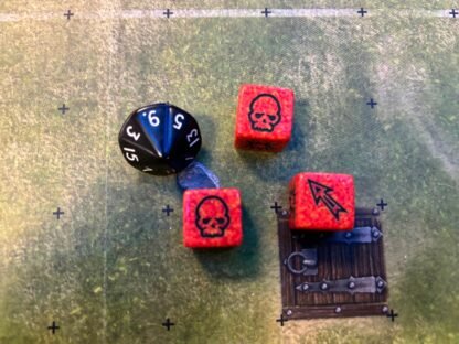 Fantasy Football Block Dice - Gray - Image 3