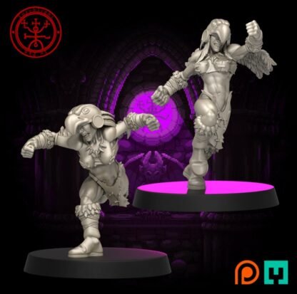 Fantasy Football - The Amazon Primes - Amazons - Full Team, 16 - Unprimed/Unpainted Standard Bases - Image 2