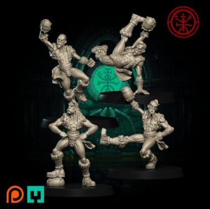 Fantasy Football - The Imperial Circus - Imperial Nobility - - Unprimed/Unpainted Standard Bases - Image 3