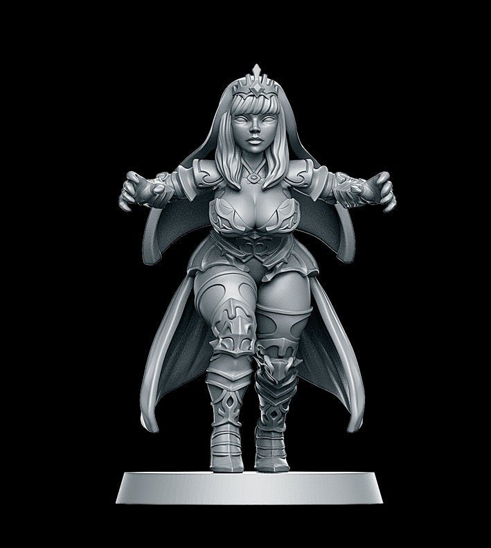 Fantasy Football - "Lure" Dark Elves - Full team, 16 models! - Player G Player/Painted/Basic - Image 5