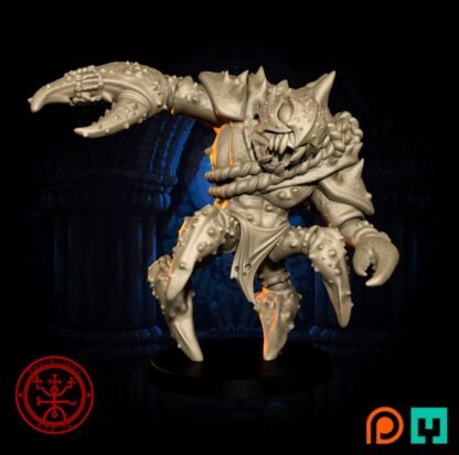 Fantasy Football - The Deepside Krakens - Full Team 16 Models - Unprimed / Unpainted Standard Bases - Image 4