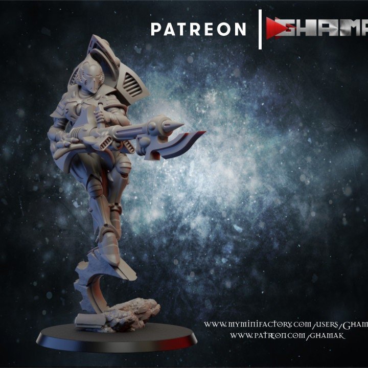 Space Elf - Elda Spectre Squad - Set of 4 - Ghamak - Image 2