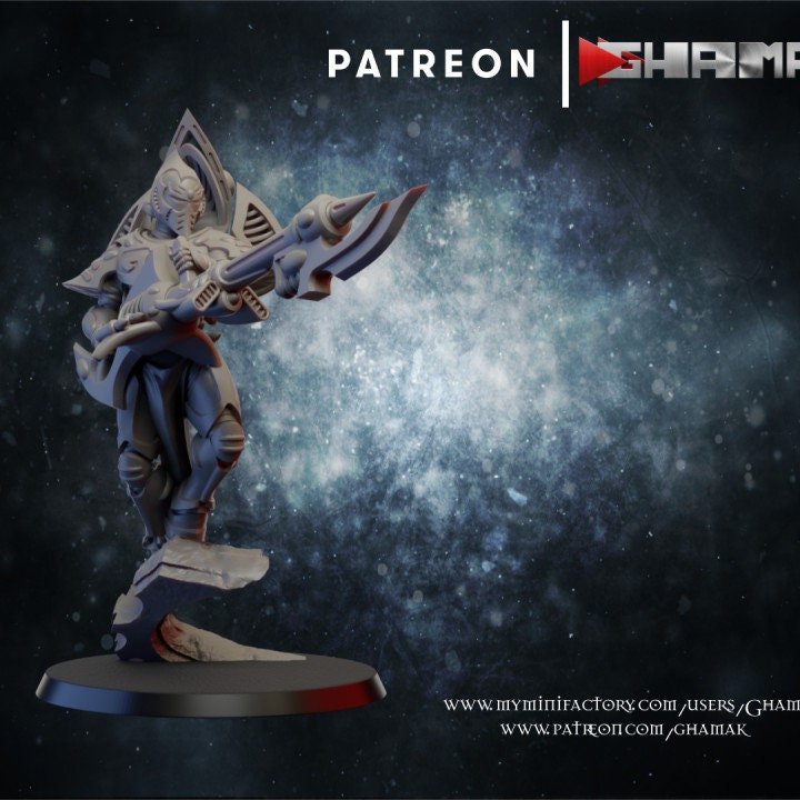 Space Elf - Elda Spectre Squad - Set of 4 - Ghamak - Image 4