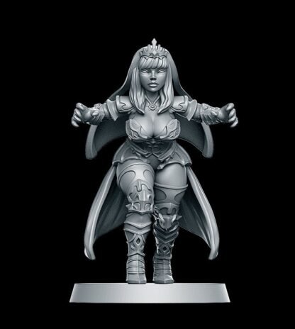 Fantasy Football - "Lure" Dark Elves - Full team, 16 models! - Player D Team/Painted/Clear - Image 5